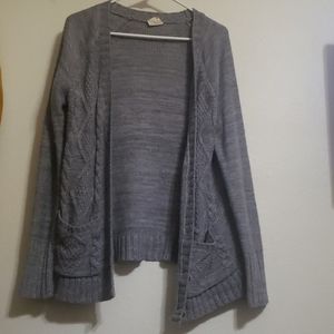 Grey knit Cardigan